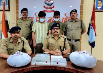 बाजपुर में गांजा तस्करी का बड़ा खुलासा: 2 शातिर तस्कर गिरफ्तार, गांजा और तमंचे बरामद