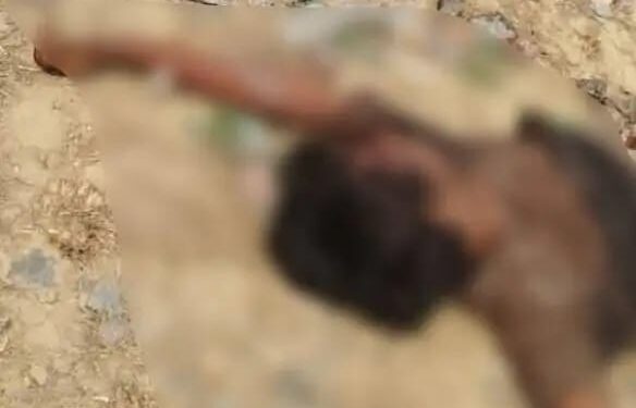 बृजमनगंज में रेलवे अंडरपास के पास अज्ञात युवक का मिला शव