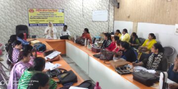 बृजमनगंज सीएचसी में आशा कार्यकर्ताओं को मुख स्वास्थ्य का प्रशिक्षण, जागरूकता पर जोर