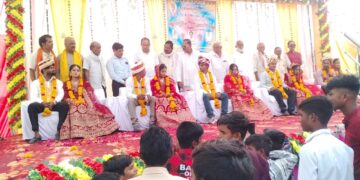 रायबरेली: धूमधाम से संपन्न हुआ सामूहिक विवाह, वैदिक मंत्रोच्चार के बीच पांच जोड़े बने जीवनसाथी