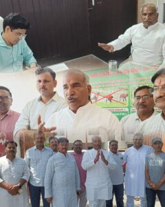 पीड़ित को न्याय दिलाने बाजपुर तहसील पहुंचे विधायक अरविंद पांडेय, खतौनी में दर्ज हुआ नाम