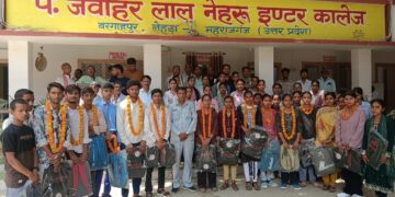 बरगाहपुर इंटर कॉलेज में मेधावी छात्रों का सम्मान, प्रियंका व सृष्टि बनीं टॉपर