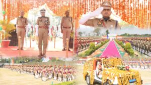 रामपुर में 590 महिला आरक्षियों की दीक्षांत परेड, अपर्णा कुमार ने ली सलामी