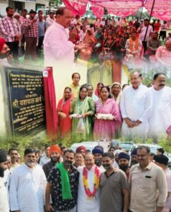 बाजपुर में यशपाल आर्य की बड़ी सौगात, 18.50 लाख के विकास कार्यों का लोकार्पण