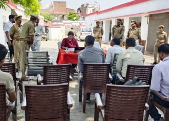 रायबरेली में थाना समाधान दिवस, सरनीत कौर ब्रोका और रवि कुमार ने सुनीं शिकायतें