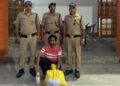 बाजपुर पुलिस ने 25 लीटर कच्ची शराब के साथ युवक को किया गिरफ्तार