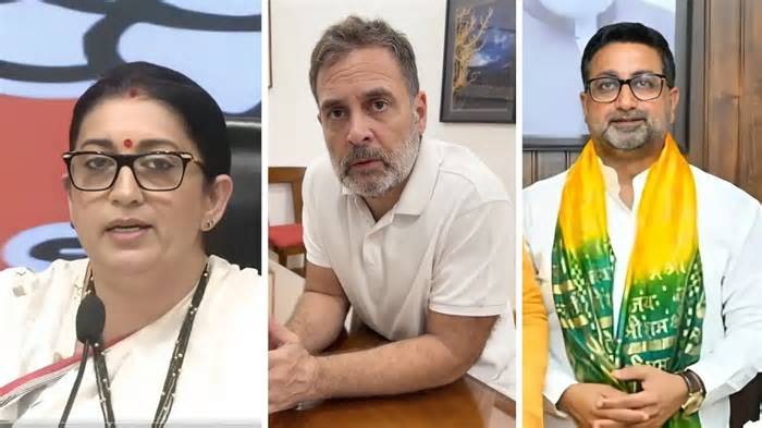 'स्मृति ईरानी 100 प्रतिशत सही', राहुल गांधी पर मंत्री दानिश आजाद का ...