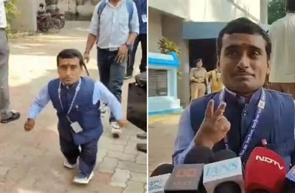 कौन हैं 42 इंच के प्रोफेसर गौतम कुमार? जो बिहार एमएलसी चुनाव में वोट डालकर चर्चा में आए
