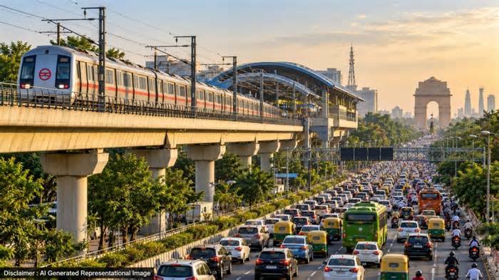 दिल्ली के लिए गुड न्यूज़: 695 किमी मेट्रो और 383 किमी तक नमो भारत दौड़ेगी, AI संभालेगा ट्रैफिक