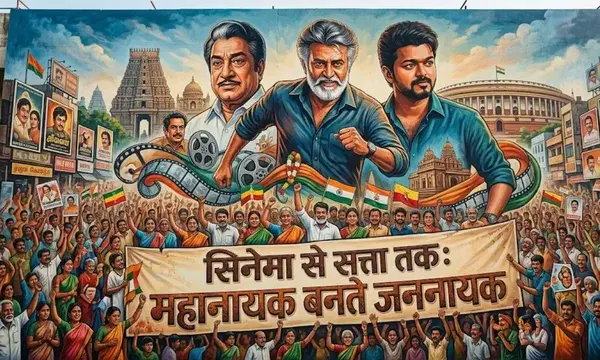 करुणानिधि से लेकर विजय तक.... दक्षिण भारत की राजनीति में जहां परदे के ...