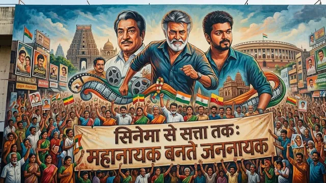 करुणानिधि से लेकर विजय तक.... दक्षिण भारत की राजनीति में जहां परदे के ...